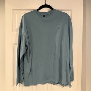 Oner Active Classic Oversized Lightweight Long sleeve - Steel Blue